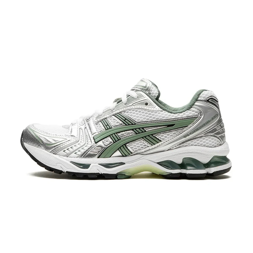 ASICS Gel-Kayano 14 White Pure Silver Slate Grey Sage